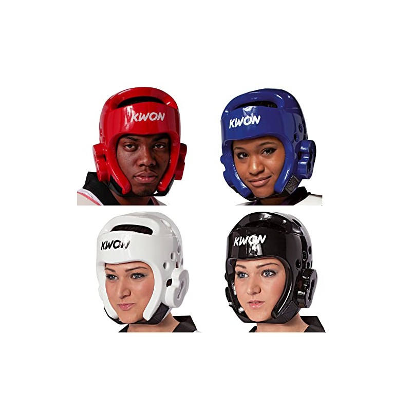 KWON® Taekwondo 40062 PU CE Blue WTF Head Guard -