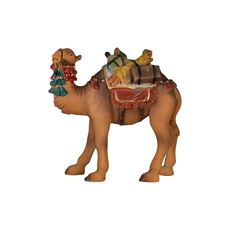 MaMeMi Nativity Figurine Camel with Luggage [Height 12 cm, Hand