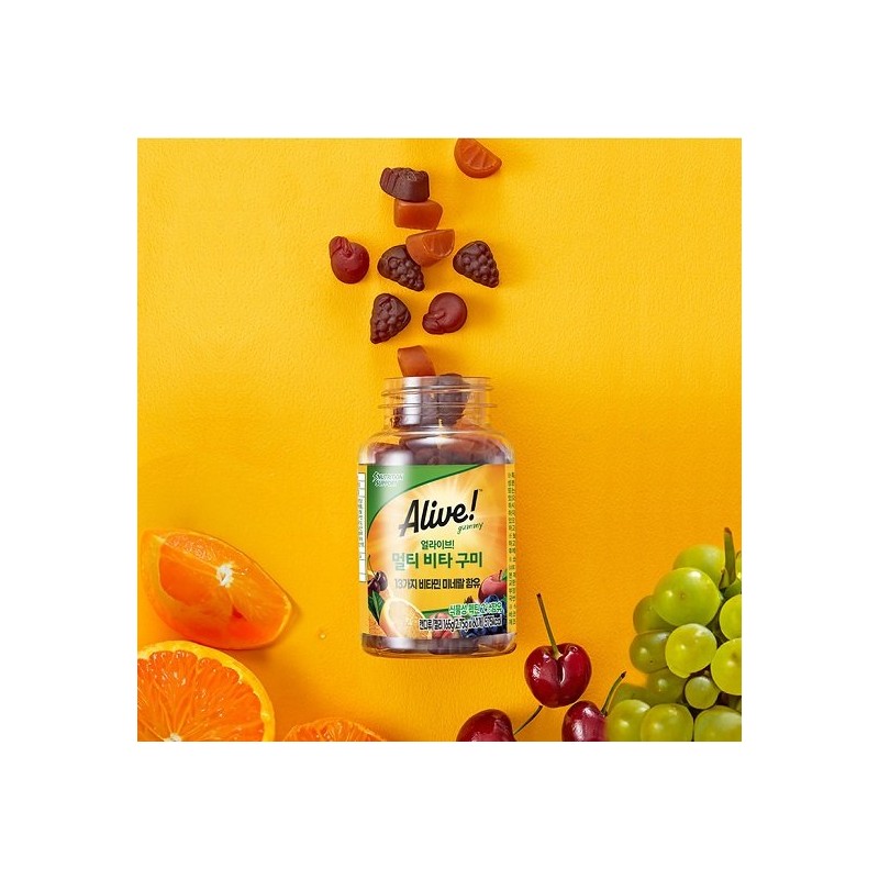 Natural Life Alive Alive Multivitamin Gummies / 60 Gummies /