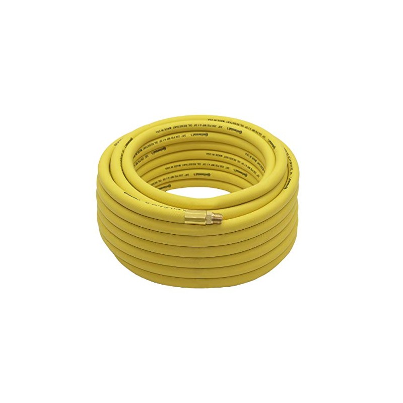 Continental Air Hose, 3/8in. x 50ft., 250 PSI, Yellow, Model#