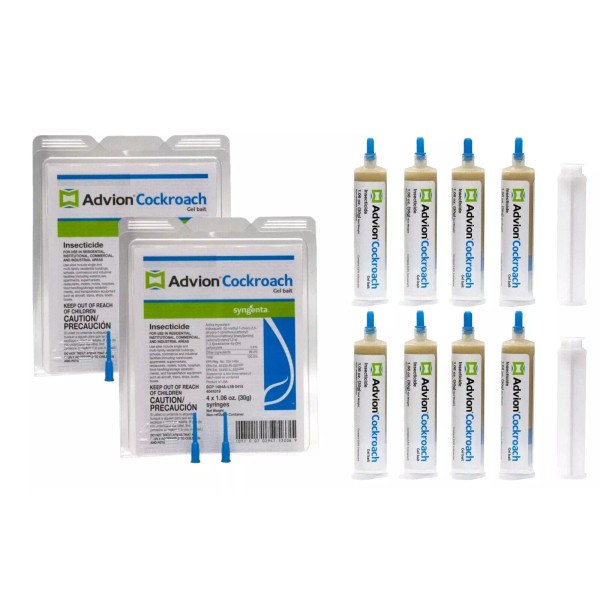 Advion GENUINE Syngenta Advion Roach Killer 8-Pack |Cockroach Gel Bait