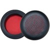 Almohadillas de piel sintética suave para auriculares Plantronics (C)