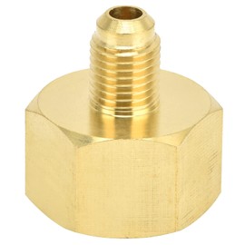 R32 R134A Refrigerant Adapter Converter Connector for Air Conditioning, W21 to 1/4SAE Refrigerant Fill Adapter