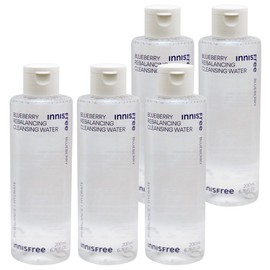 Innisfree Blueberry Rebalancing Cleansing Water 200ml 5 packs / 이니스프리 블루베리 리밸런싱 클렌징 워터 200ml 5개