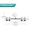 HWAJAN Pants Hangers with Clips for Women 20 Pack Adjustable