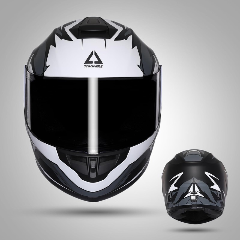 TRIANGLE Motorcycle Helmets Full Face Motorcycle Helmet for Men &
