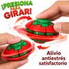 Pelota antiestrés giratoria 360°, Spinner de presión transformable