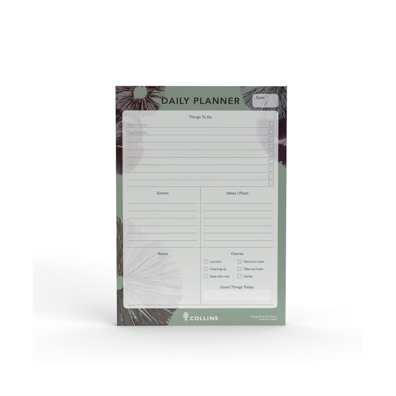 Collins Flourish A5 Daily Desk Pad - To Do List