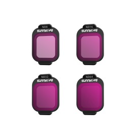 YUULNMOP ND Filter Kit for DJI Flip Drone,MCUV CPL ND8 ND16 ND32 ND64 Multi-Coated Camera Lens Filter Light Reduction Vlog Camera Filter Set (4PCS ND Set(ND8 + ND16 + ND32 + ND64))