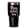ODDITEES Funny Son Tumbler Nacho Average Son Tumbler 30oz Stainless