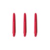 Designa Nylon Shafts, Durable Stems, Short 35mm, Red (3 Sets)