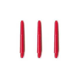 Designa Nylon Shafts, Durable Stems, Short 35mm, Red (3 Sets)