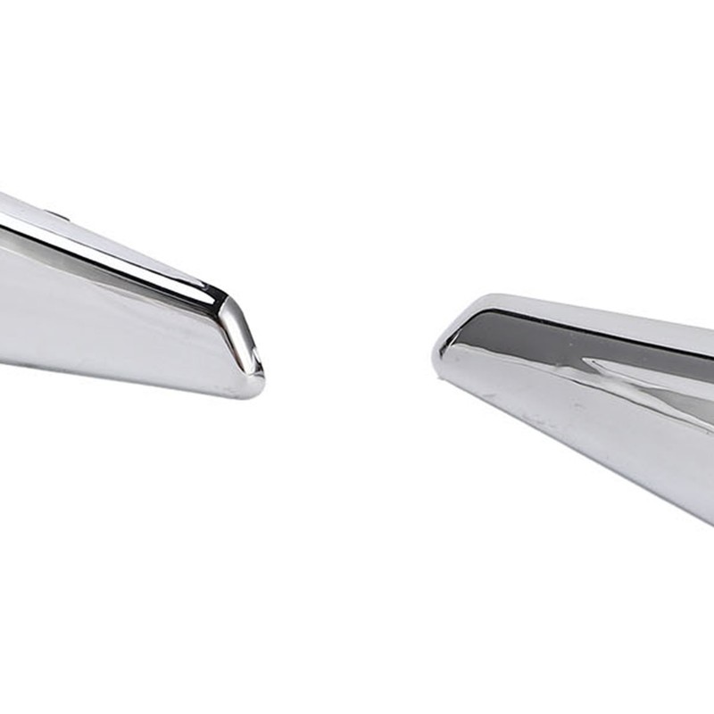 2PCS Front Fender Chrome Finisher 51117338569 Replacement for X3 X4