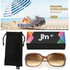 JM Klassisch Bifokal Lesebrille Platz Stylish Gradient Sonnenbrillen Leser für
