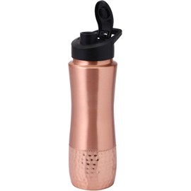 HealthGoodsAU - Pure Copper Water Bottle with Sipper for Ayurvedic Health Benefit, 900 ml Capacity, Perfect for Gym, Office and Home