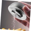 Outanaya Lidded Seasoning Box Stainless Steel Condiment for Easy Spice