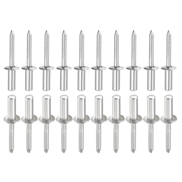 DTGN 6.4mm x 20mm (DXL) Blind Rivets - 25Pack -