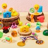 JOYIN JOYIN 96Pcs Easter Eggs with Toys Inside 48 Prefilled