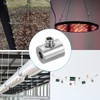 TOP-VIGOR 6Pcs 5mm Hole Wire Rope Clips Set, 304 Stainless