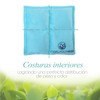 Paquete Compresa para Bebé Azul- Elaborada con Semillas y Plantas