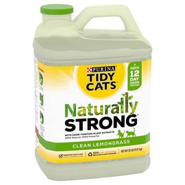 Tidy Cat, Clumping Litter Clay Clean Lemongrass, 320 Ounce