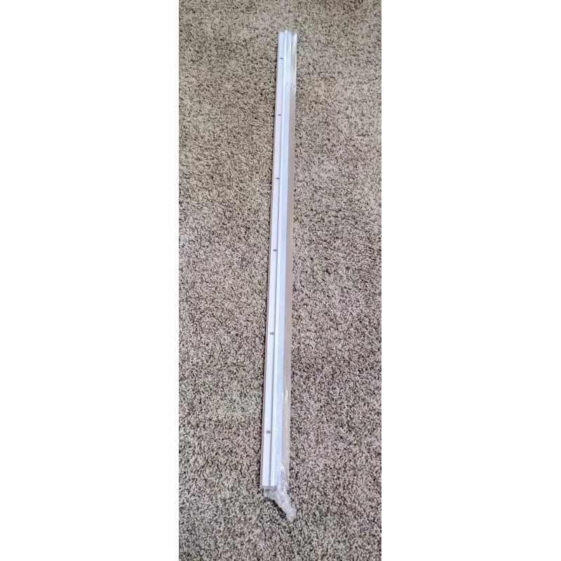 Pemko 36 Inch Brush Weatherstrip Door Sweep, screw applied, fasteners