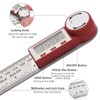 Digital Angle Finder Ruler 7inch/ 200mm Stainless Steel Angle Finder