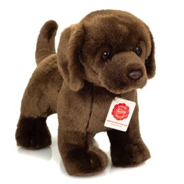 Teddy Hermann 91997 Labrador Brown Standing 30 cm Cuddly Toy Plush Toy