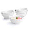 Sweese 10 oz Small White Porcelain Bowls - Set of