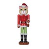 Santa's Workshop Holiday Home Decor 14" Christmas Cat Nutcracker