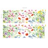 DECOWALL SG-2114 Garden Flowers Wall Sticker Decor Kindergarten Nursery Room