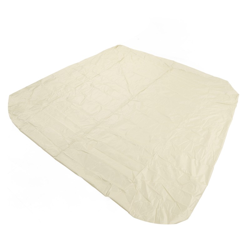 SPA Cover Square Waterproof 190 Silver Coated Polyester Taff Weather