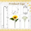 FoldTier 108 Pcs/12 Sets Sunflower Mason Jar Wedding Aisle Decorating