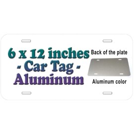 Buzz Aluminum Car Tag Novelty License Plate