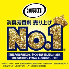 SHOSHU-RIKI Car Ion Deodorizer Plus [Bulk Purchase] For Cars, Standing Type, Unscented Body, 3.2 oz (90 g) x 3 Pieces, Clear Beads, Car Deodorizer, Deodorizer, Air Freshener