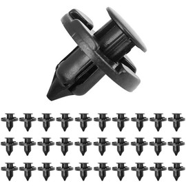 XSAJU 30pcs Rivets for Car Nissan Clips Mud Flaps Nylon Bumper Fasteners