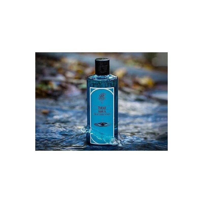 Rebul Aqua Eau De Cologne Woody Scent Combined with Fresh