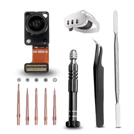 Replacement SlAM Grayscale Camera Sensor for Oculus Quest 3 3S Headset(Left/Right Side of the Front), Repair Kit Accessories Repair Parts Including Screwdrivers, Tweezers, Pry tool