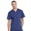 Cherokee Cherokee Scrubs for Men Workwear Professionals V-Neck Four-Pocket Scrub