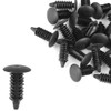 X AUTOHAUX Pack of 30 Moulded Clips Studs 7 mm