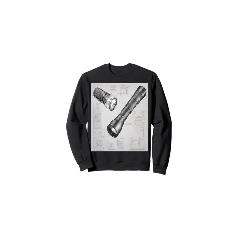 Flashlight Luminary Design Sweatshirt