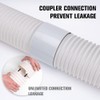 HOXHA 2 Pack Portable Air Conditioner Hose with Coupler 5.9