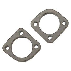 Shovelhead Mild Steel Exhaust Port Flanges, 3 Bolt STD