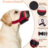 Dog Muzzle for Large Medium Siezed Dogs, Soft Mesh Dog