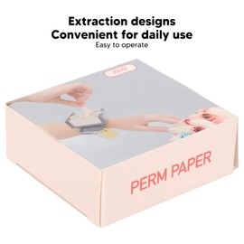 200pcs Hair Perm Paper Disposable Hair Perm Paper Perm Paper Ultra Thin Breathable Perm Paper Barber Shop Home