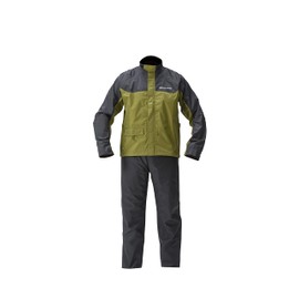 Yamaha (YAR30) Motorcycle Rain Suit, Separate CYBER TEX2 Double Guarded. Khaki (Size L) Waterproof, Rain Gear, Kappa, 90792-R054L