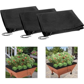 LFUTARI 3pcs City Pickers Replacement Cover,20"x24" Planter Box Cover,Replant Kit Cover for Garden Mulch