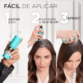 L'Oréal Paris Magic Retouch Retocador de Canas y Raíces, Cobertura Instantánea y Facíl Aplicación, Tono Castaño Oscuro, 75ml