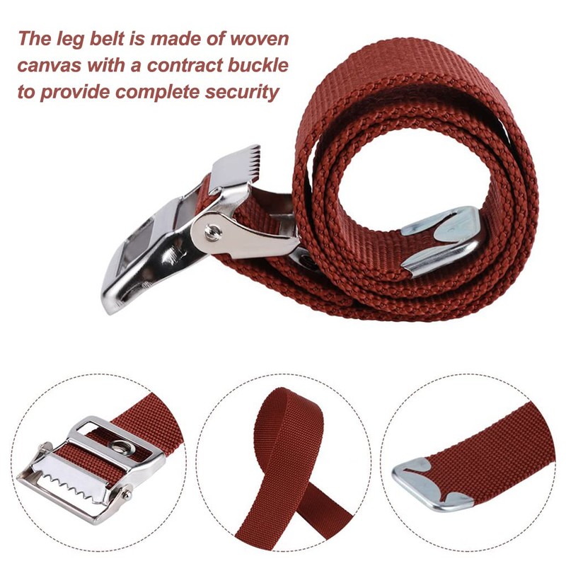 2 PCS Drywall Stilt Replacement Parts, Leg Straps Kit for