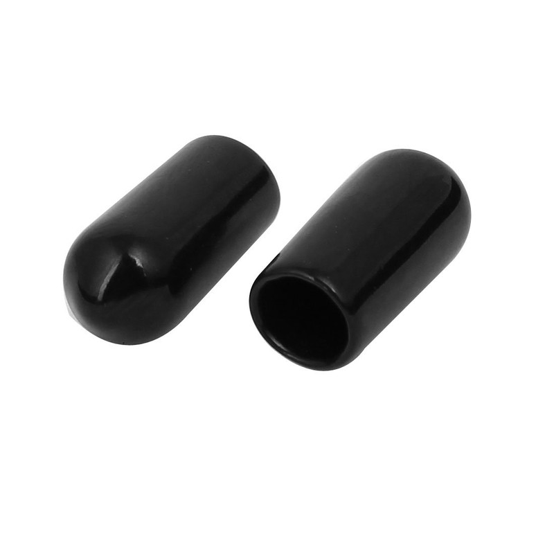 sourcing map 6mm Inner Dia Rubber Hose End Cap Screw